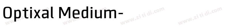 Optixal Medium字体转换